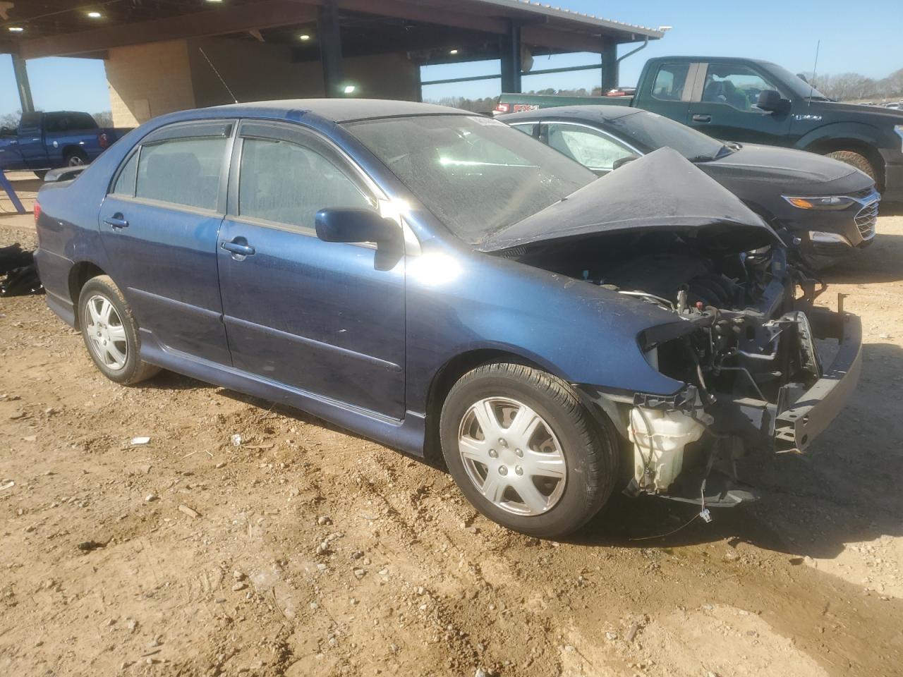 2007 Toyota Corolla S Blue vin: 2T1BR32E67C799520