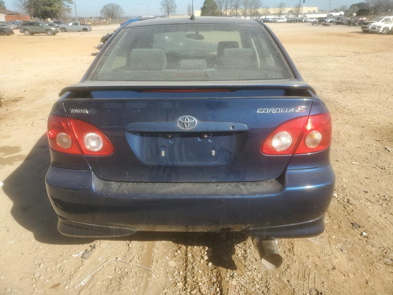 2007 Toyota Corolla S Blue vin: 2T1BR32E67C799520