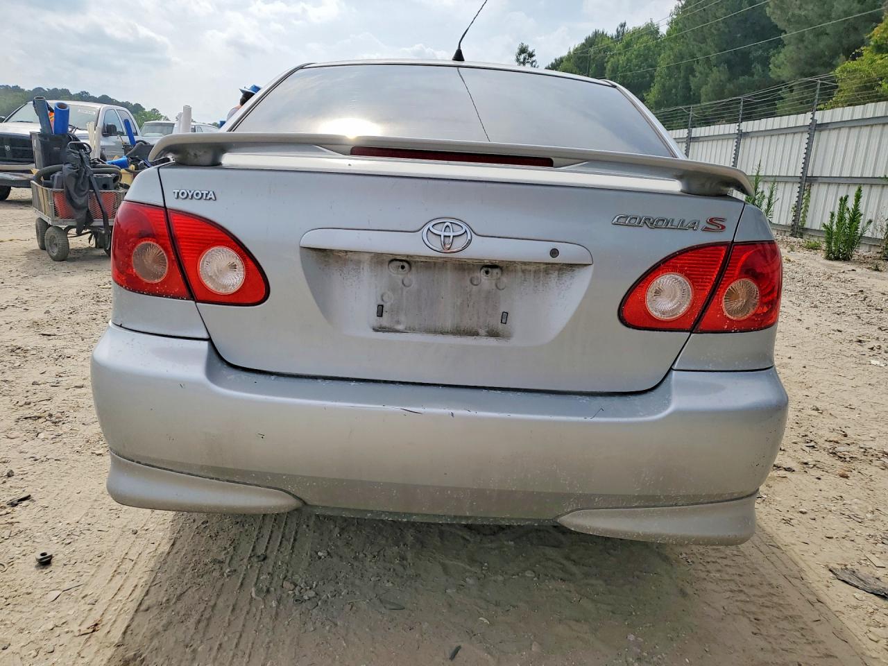 2007 Toyota Corolla S Silver vin: 2T1BR32E67C812458