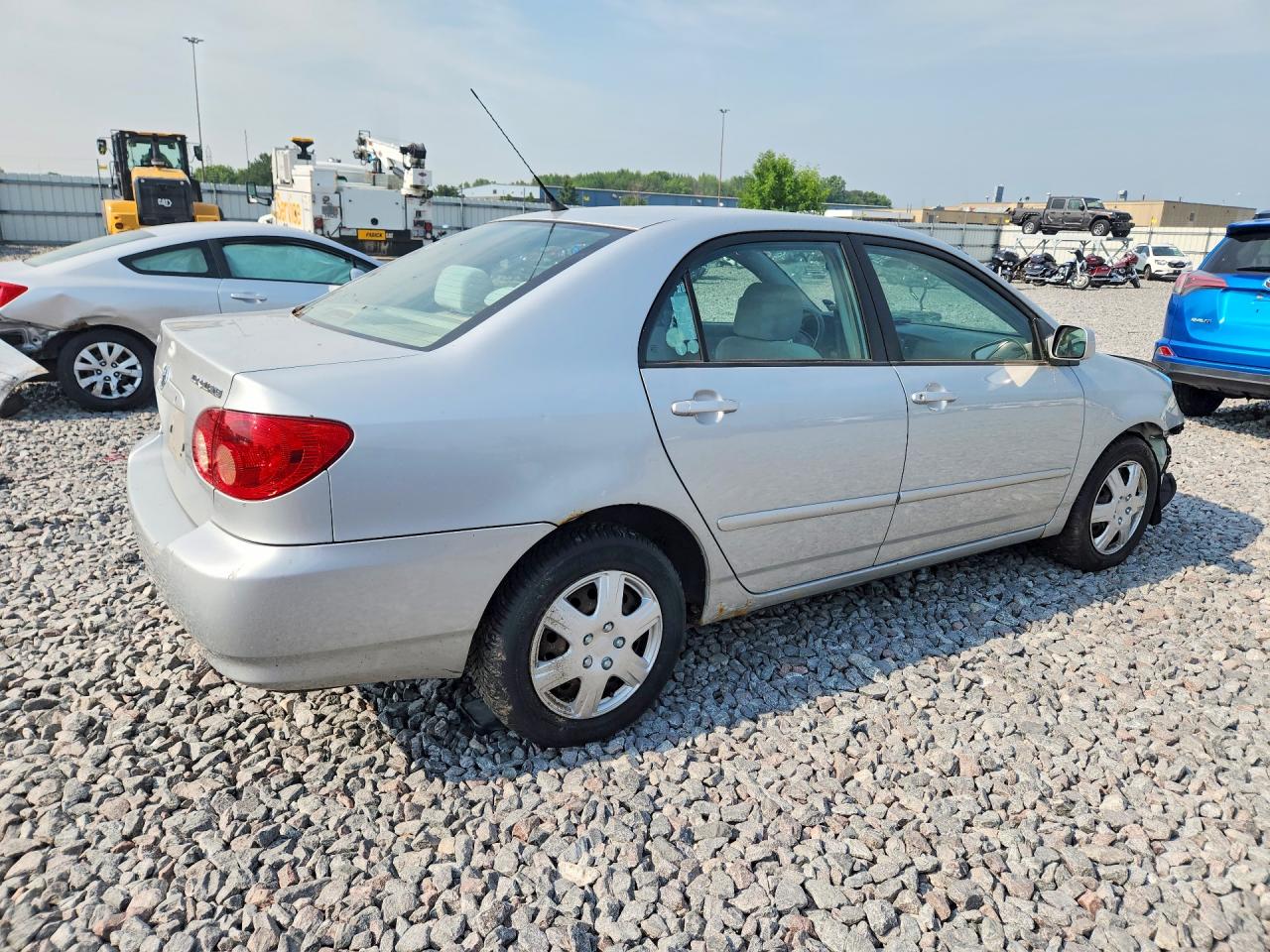 2007 Toyota Corolla Le Серебряный vin: 2T1BR32E67C840468