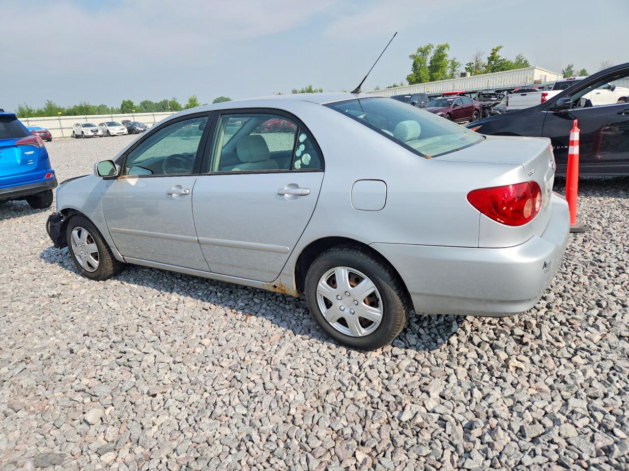 2007 Toyota Corolla Le Серебряный vin: 2T1BR32E67C840468