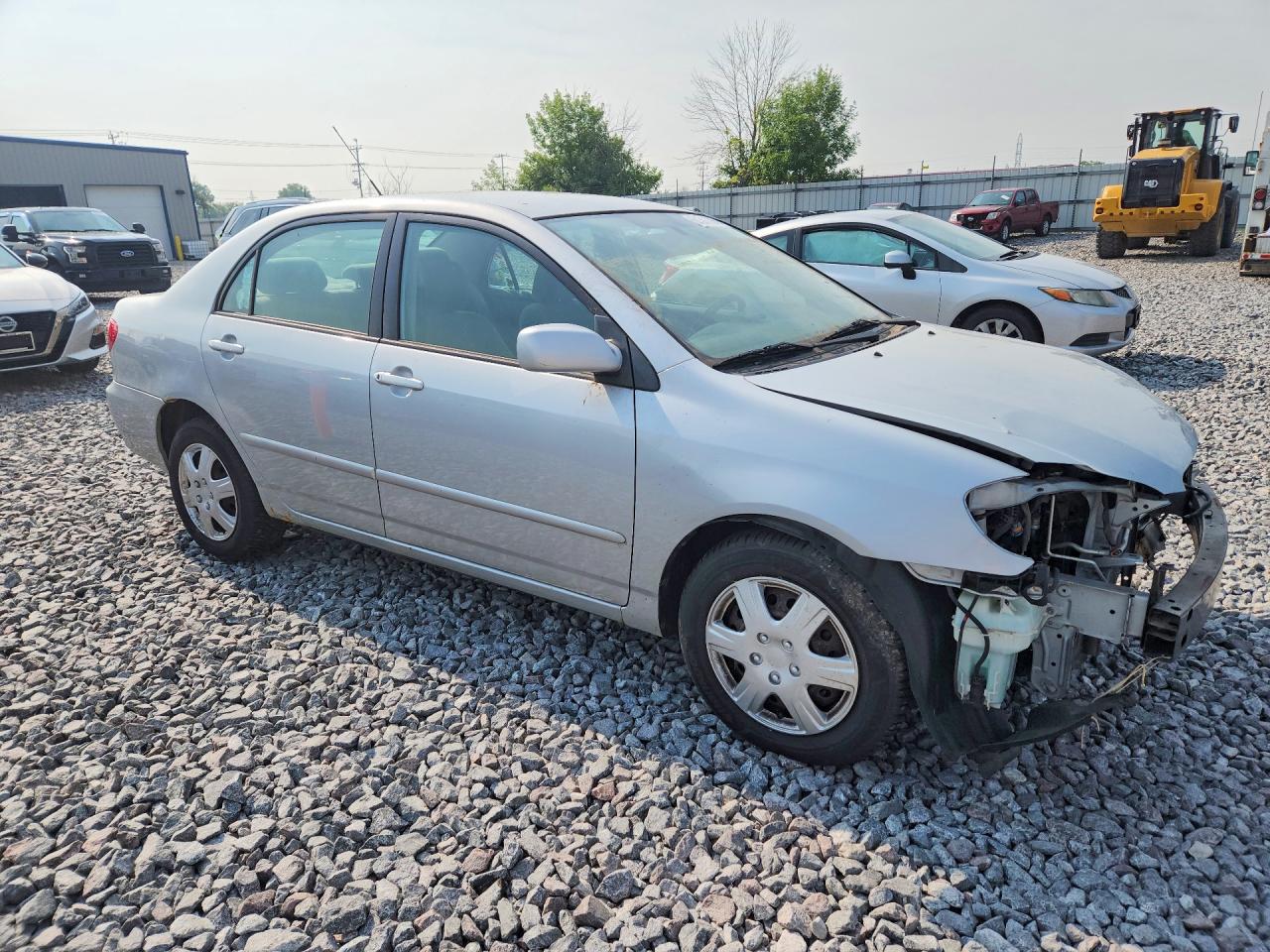 2007 Toyota Corolla Le Серебряный vin: 2T1BR32E67C840468