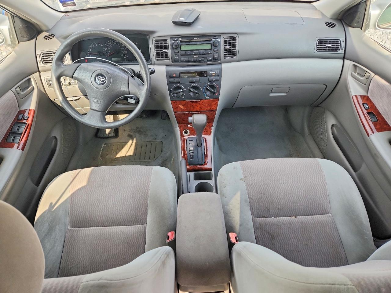 2007 Toyota Corolla Le Серебряный vin: 2T1BR32E67C840468