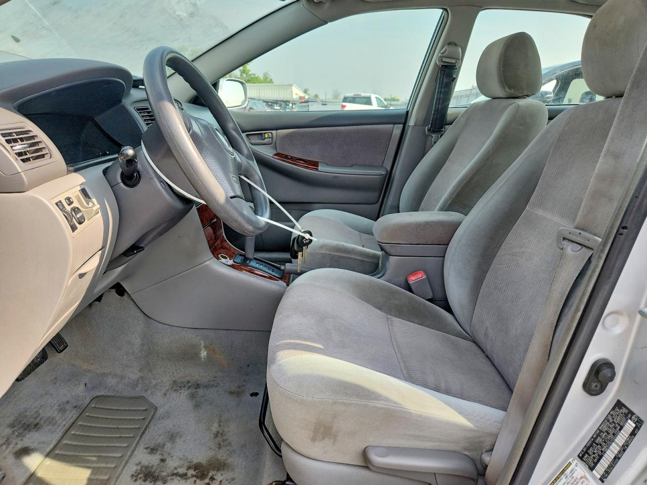 2007 Toyota Corolla Le Серебряный vin: 2T1BR32E67C840468