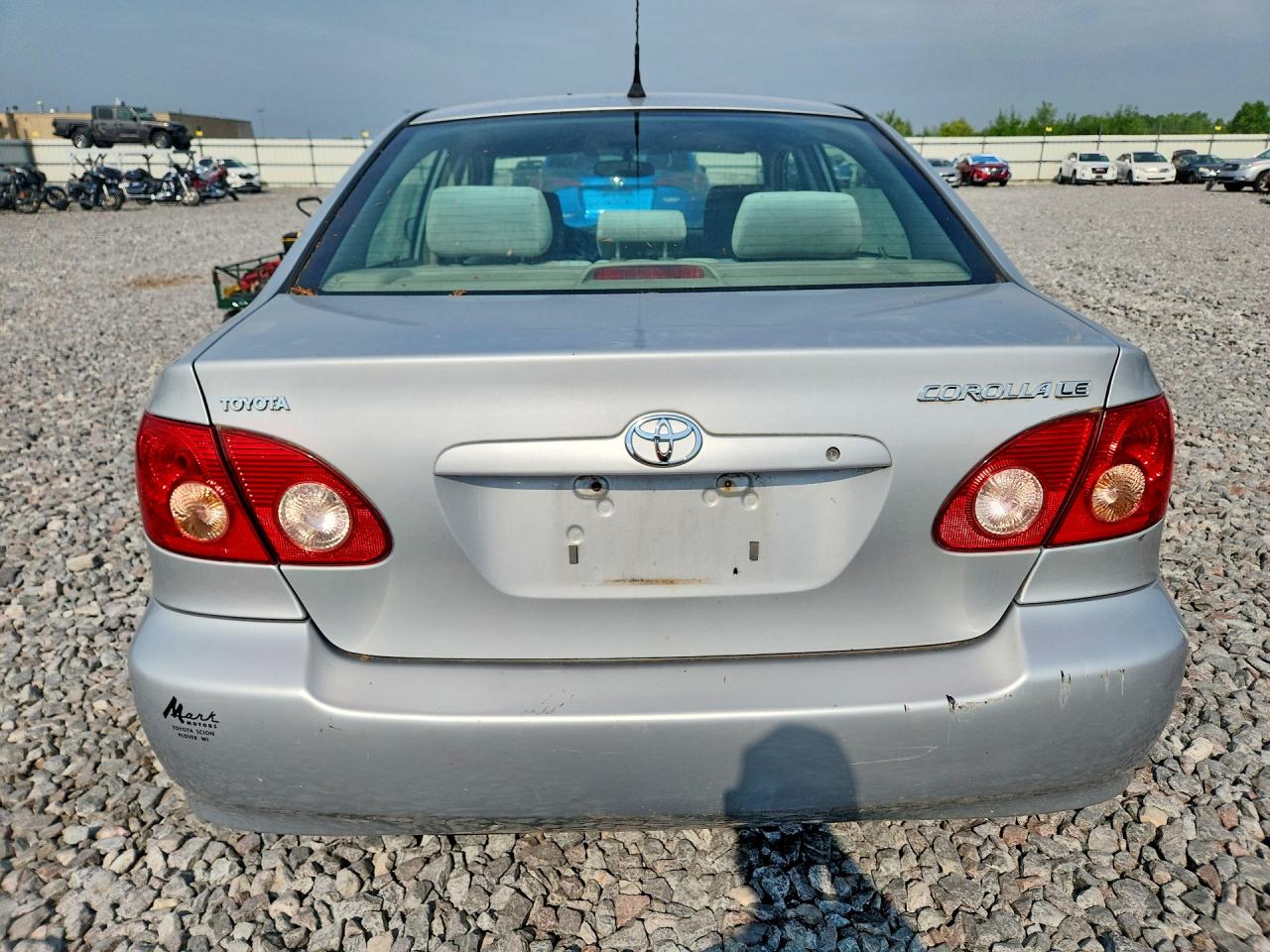 2007 Toyota Corolla Le Серебряный vin: 2T1BR32E67C840468