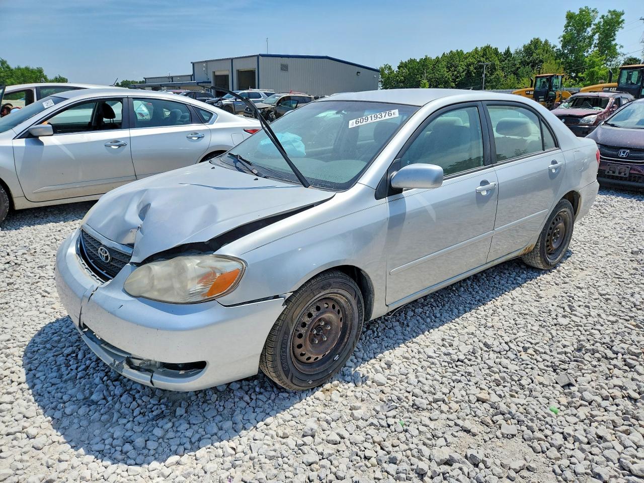 2007 Toyota Corolla Le Silver vin: 2T1BR32E67C846416