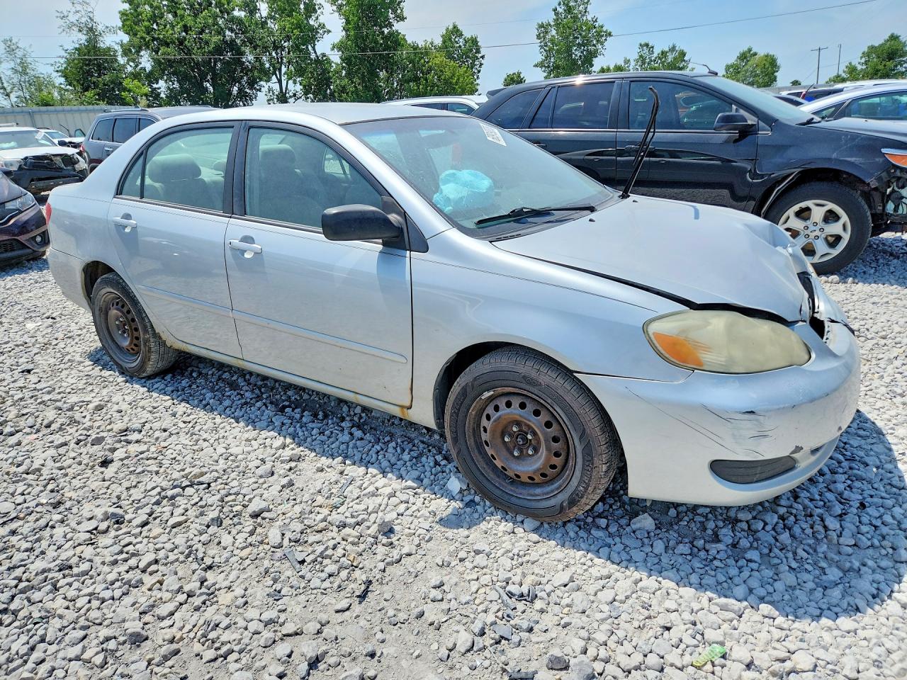 2007 Toyota Corolla Le Silver vin: 2T1BR32E67C846416