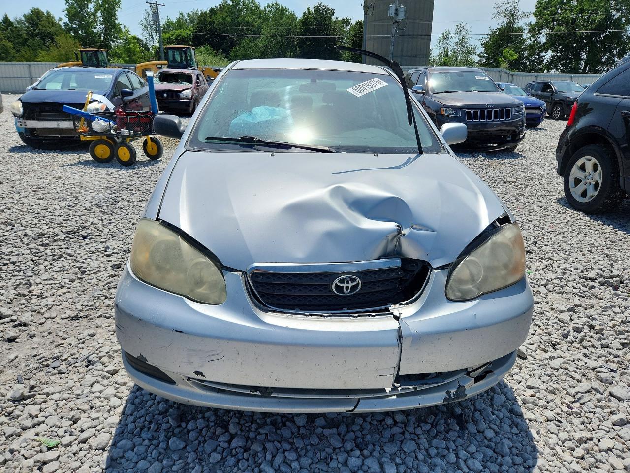 2007 Toyota Corolla Le Silver vin: 2T1BR32E67C846416