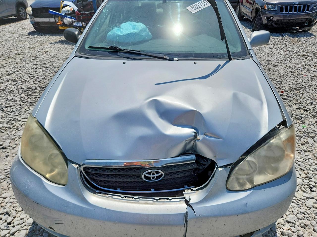 2007 Toyota Corolla Le Silver vin: 2T1BR32E67C846416