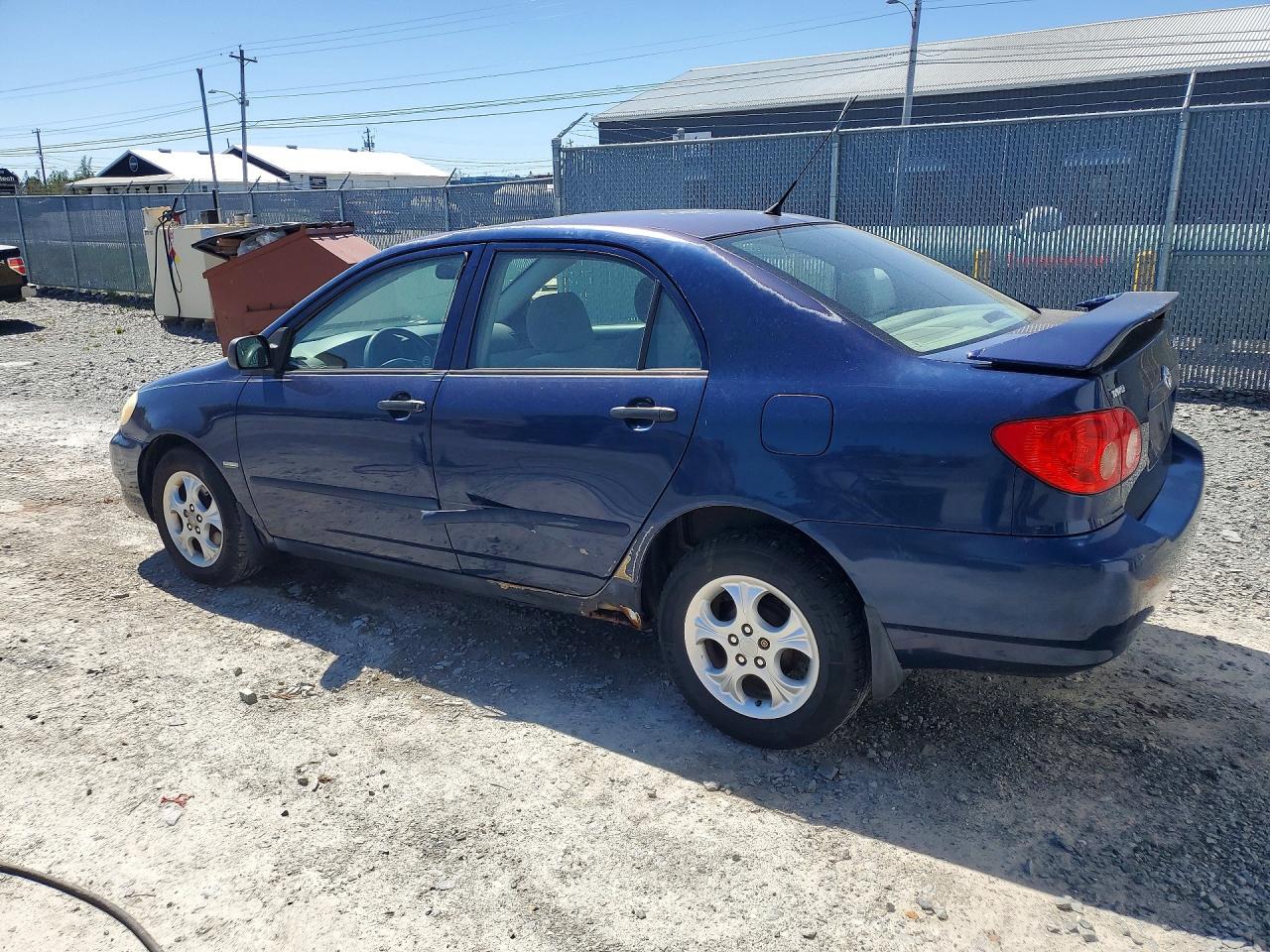 2008 Toyota Corolla Ce Blue vin: 2T1BR32E68C861094