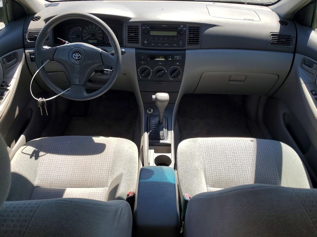 2008 Toyota Corolla Ce Blue vin: 2T1BR32E68C861094