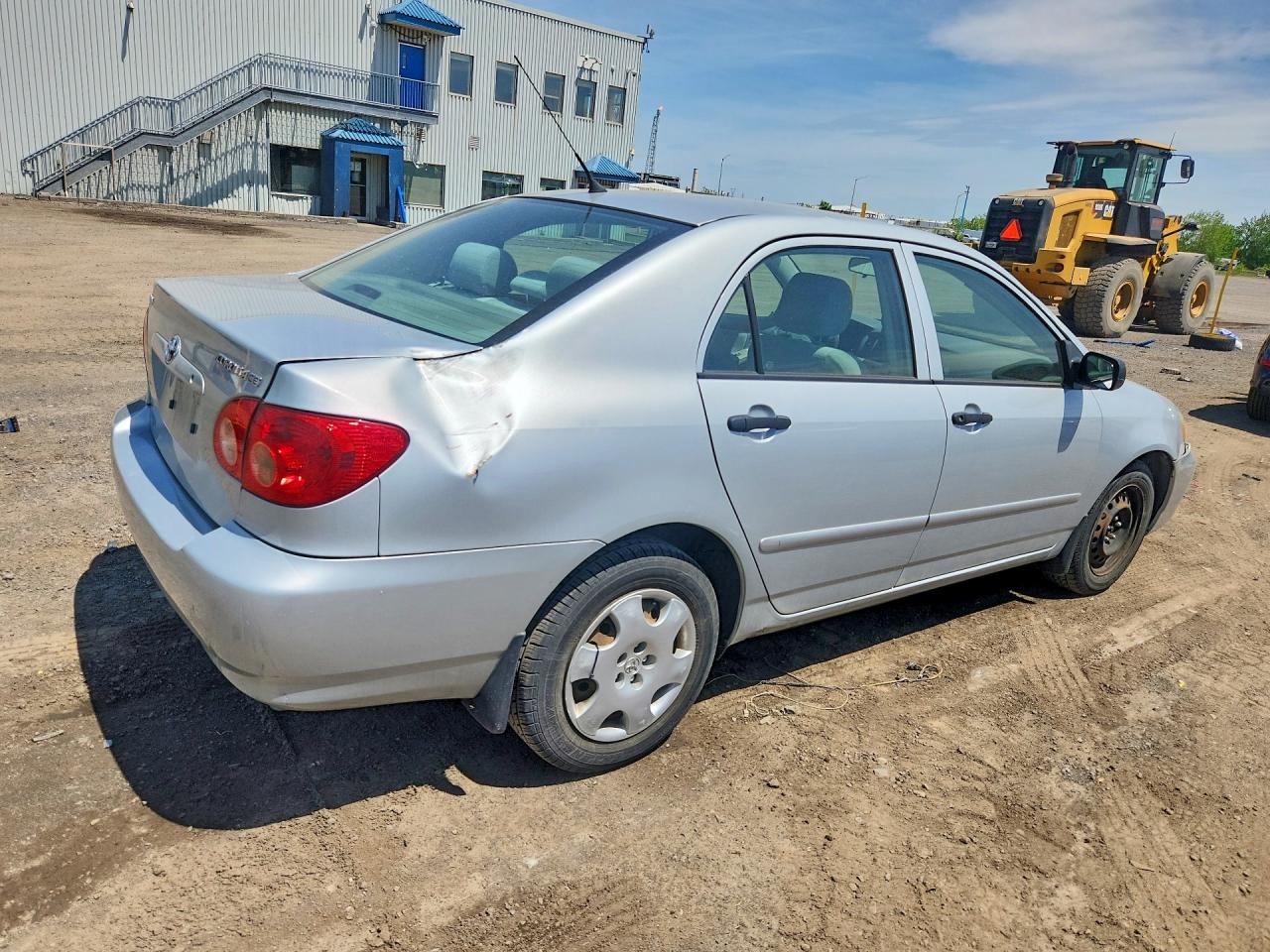 2008 Toyota Corolla Ce Silver vin: 2T1BR32E68C865632