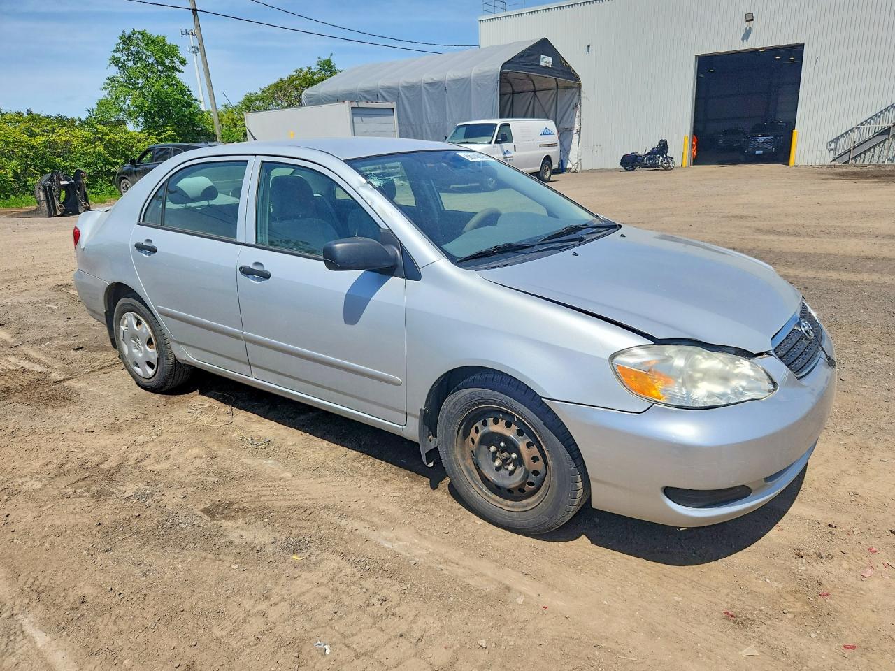 2008 Toyota Corolla Ce Silver vin: 2T1BR32E68C865632