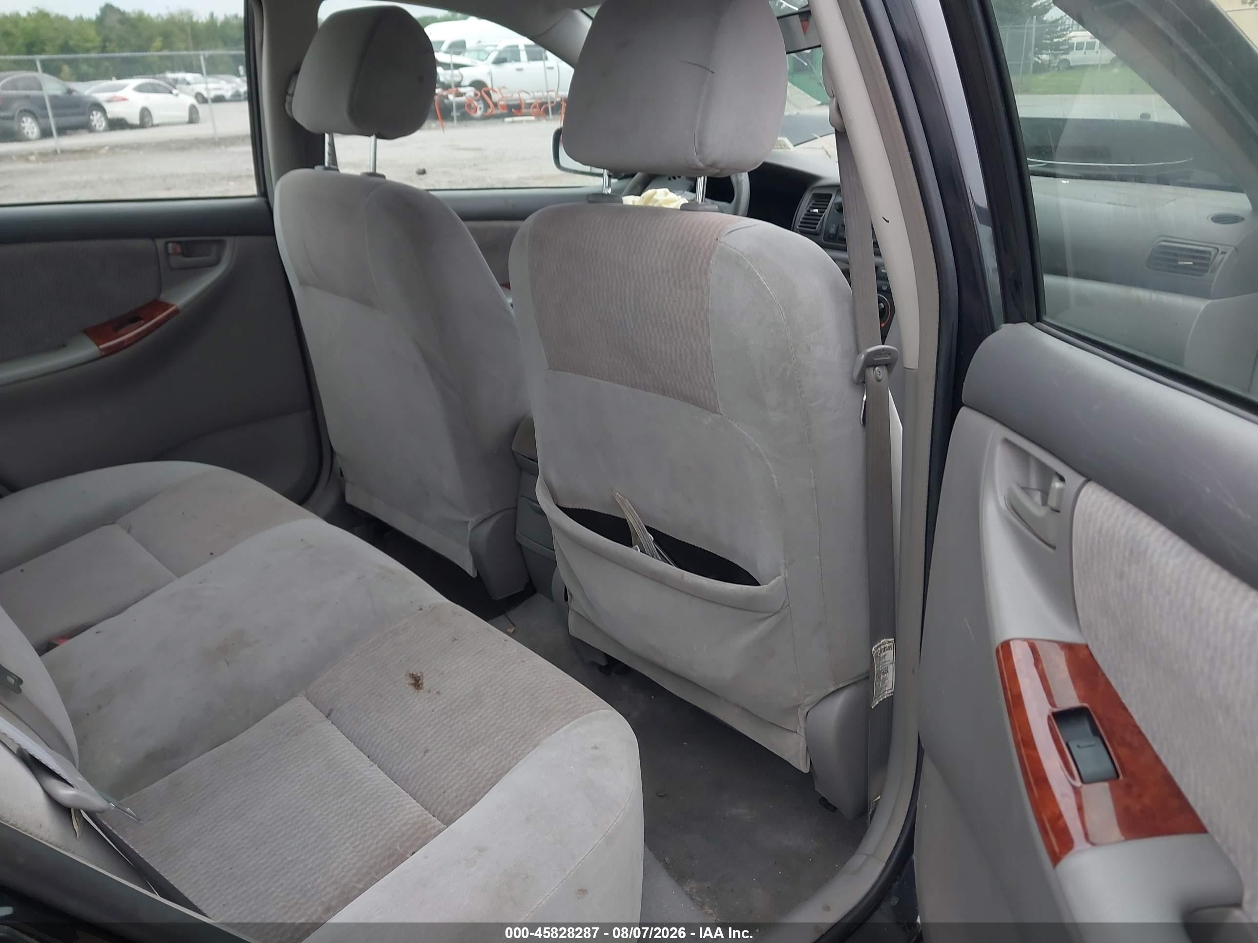 2008 Toyota Corolla Le Black vin: 2T1BR32E68C868708