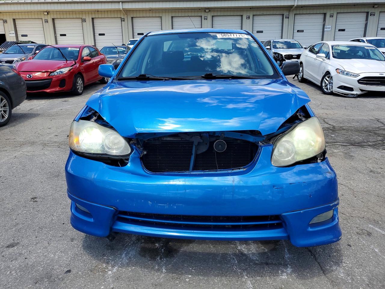 2008 Toyota Corolla S Blue vin: 2T1BR32E68C916823