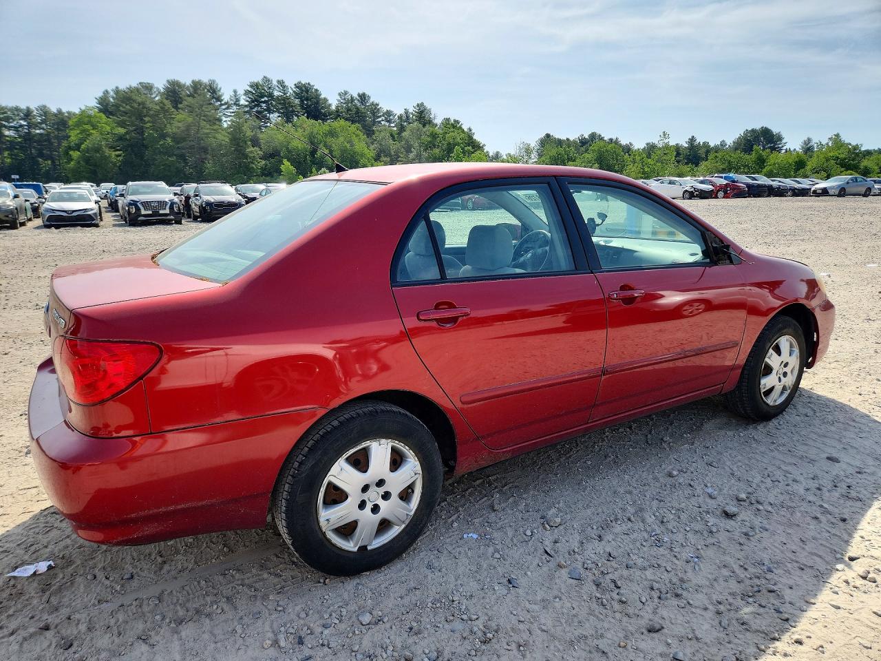 2008 Toyota Corolla Le Red vin: 2T1BR32E68C928826