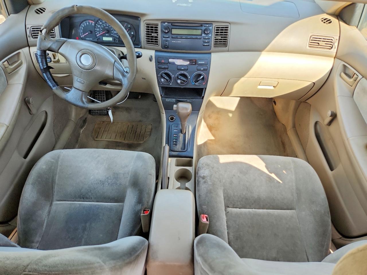 2003 Toyota Corolla Ce Белый vin: 2T1BR32E73C038781