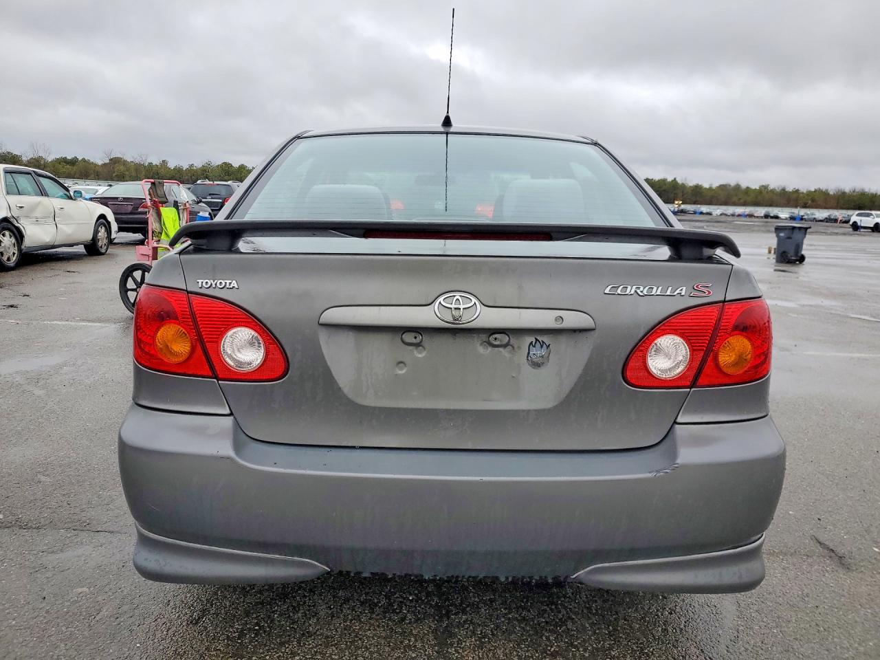 2003 Toyt Corolla Серый vin: 2T1BR32E73C093618
