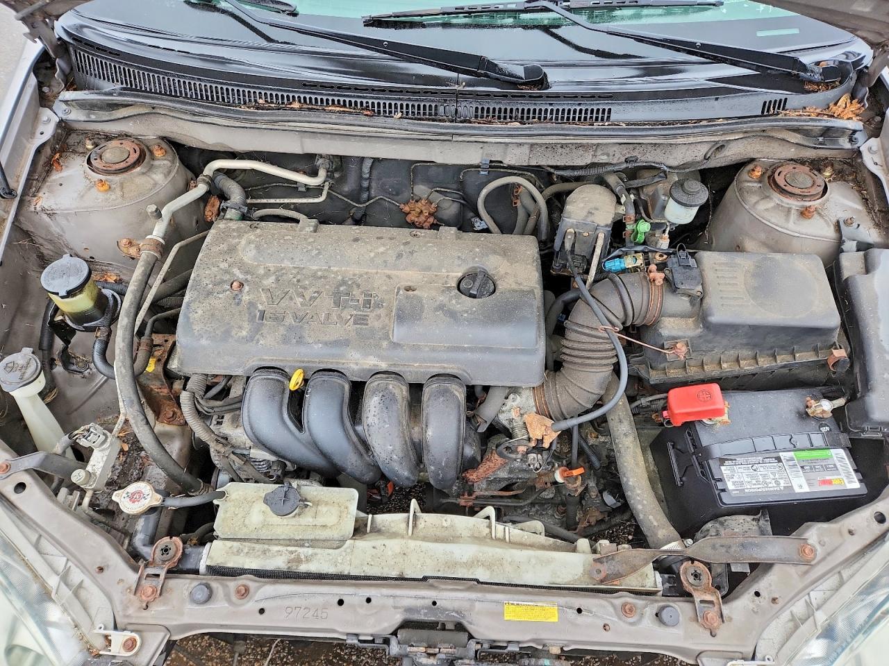 2003 Toyt Corolla Серый vin: 2T1BR32E73C093618