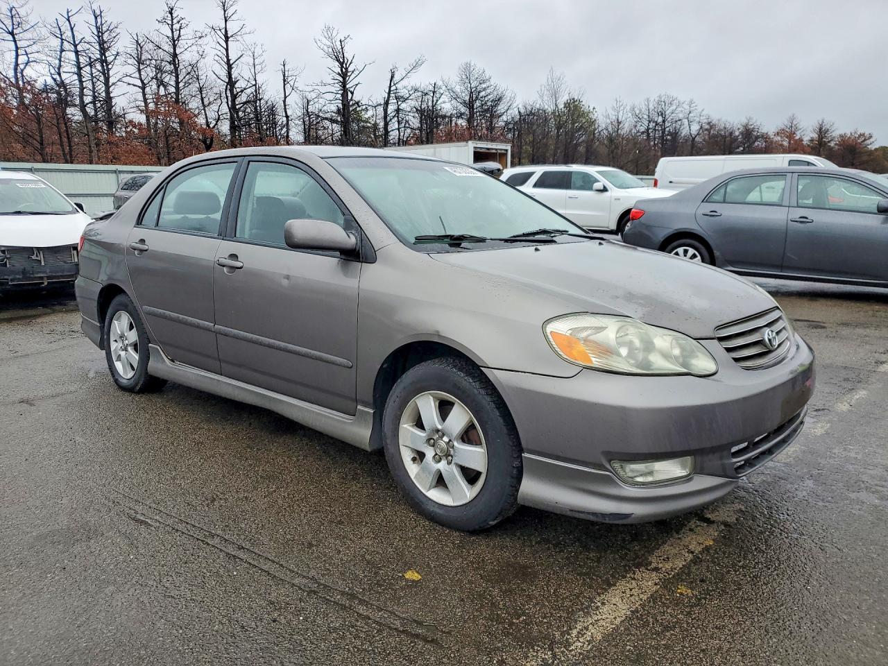 2003 Toyt Corolla Серый vin: 2T1BR32E73C093618