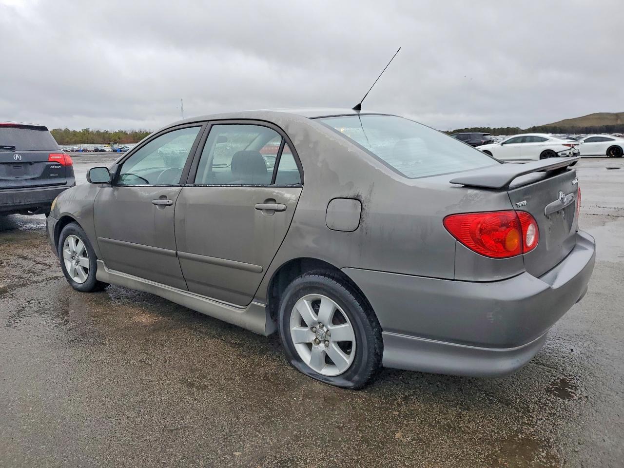 2003 Toyt Corolla Серый vin: 2T1BR32E73C093618