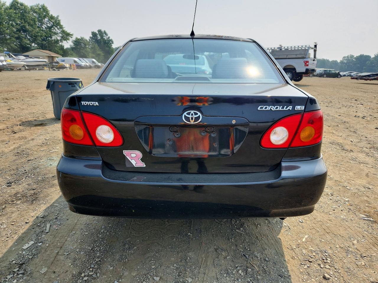2003 Toyota Corolla Le Black vin: 2T1BR32E73C112765