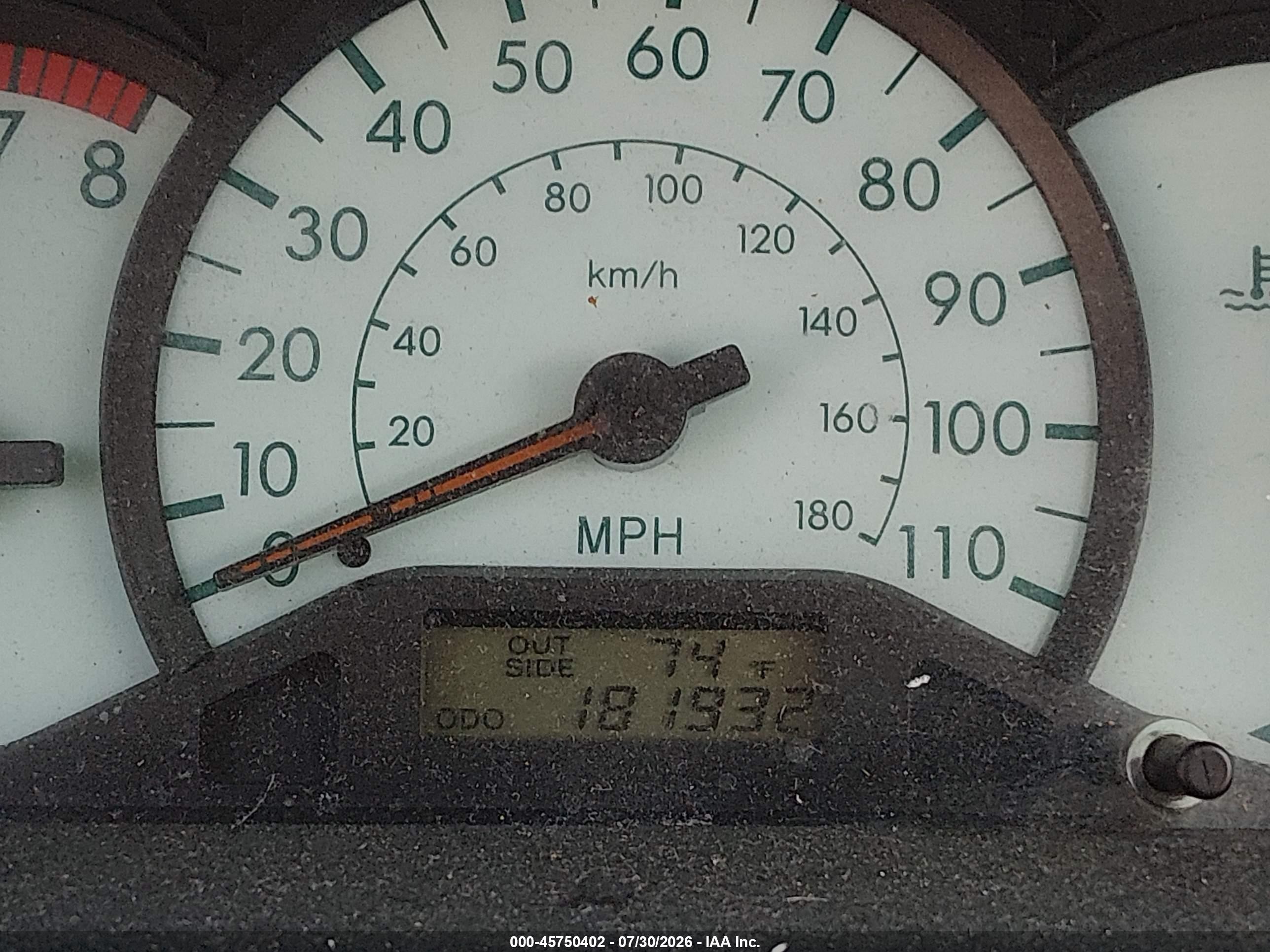 2004 Toyota Corolla Le Blue vin: 2T1BR32E74C198080