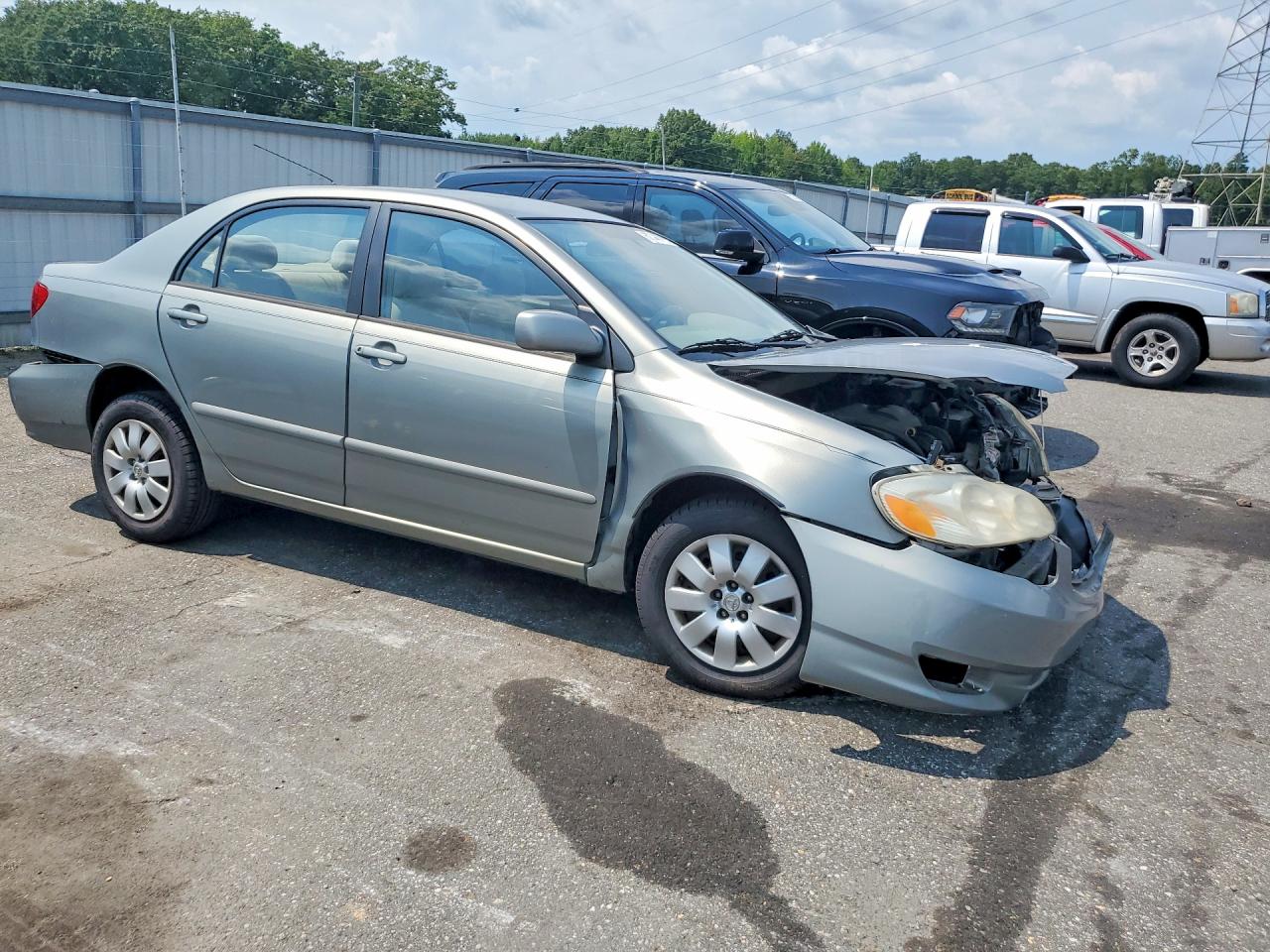 2004 Toyota Corolla Le Бирюзовый vin: 2T1BR32E74C270282
