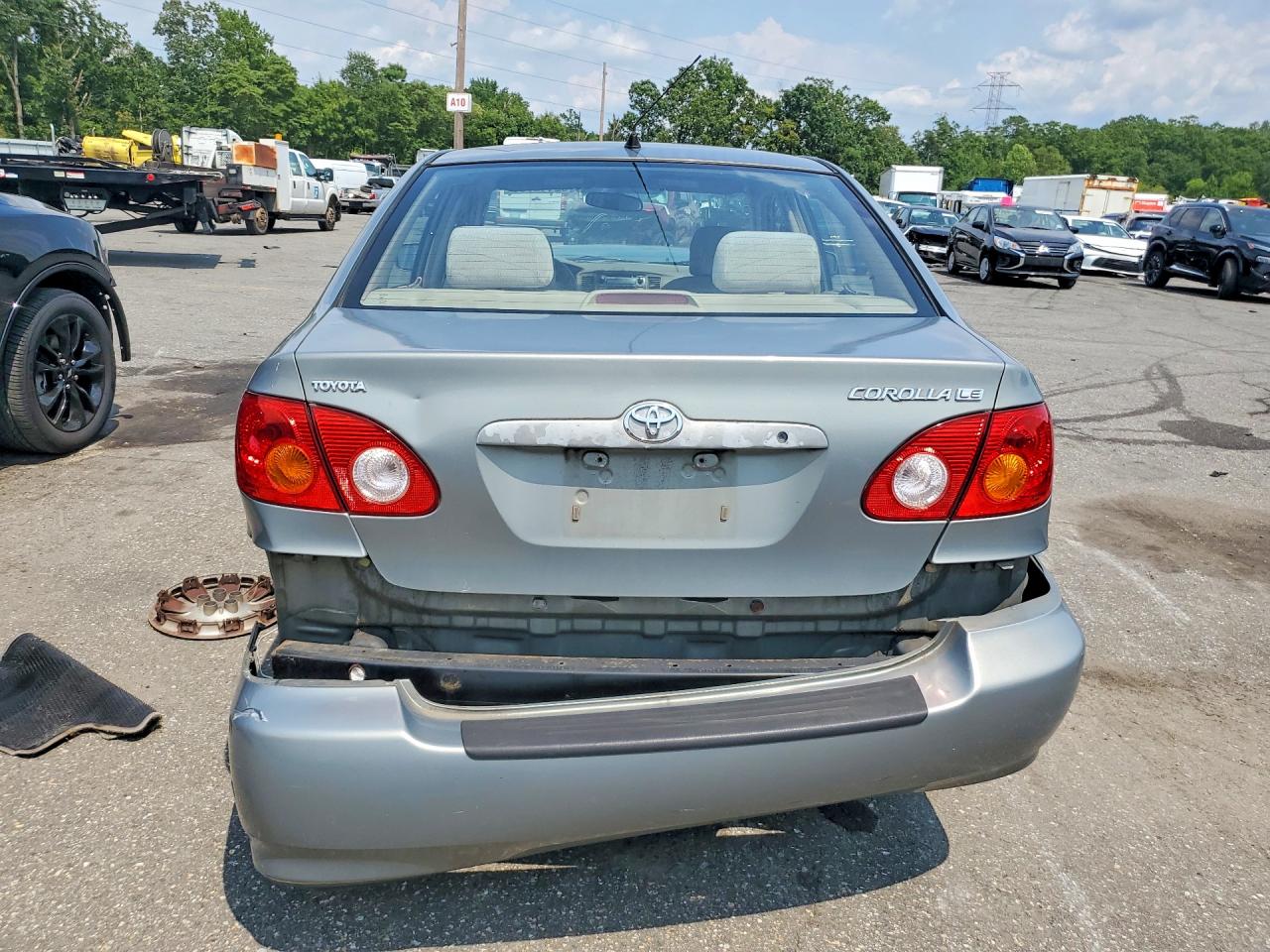 2004 Toyota Corolla Le Бирюзовый vin: 2T1BR32E74C270282