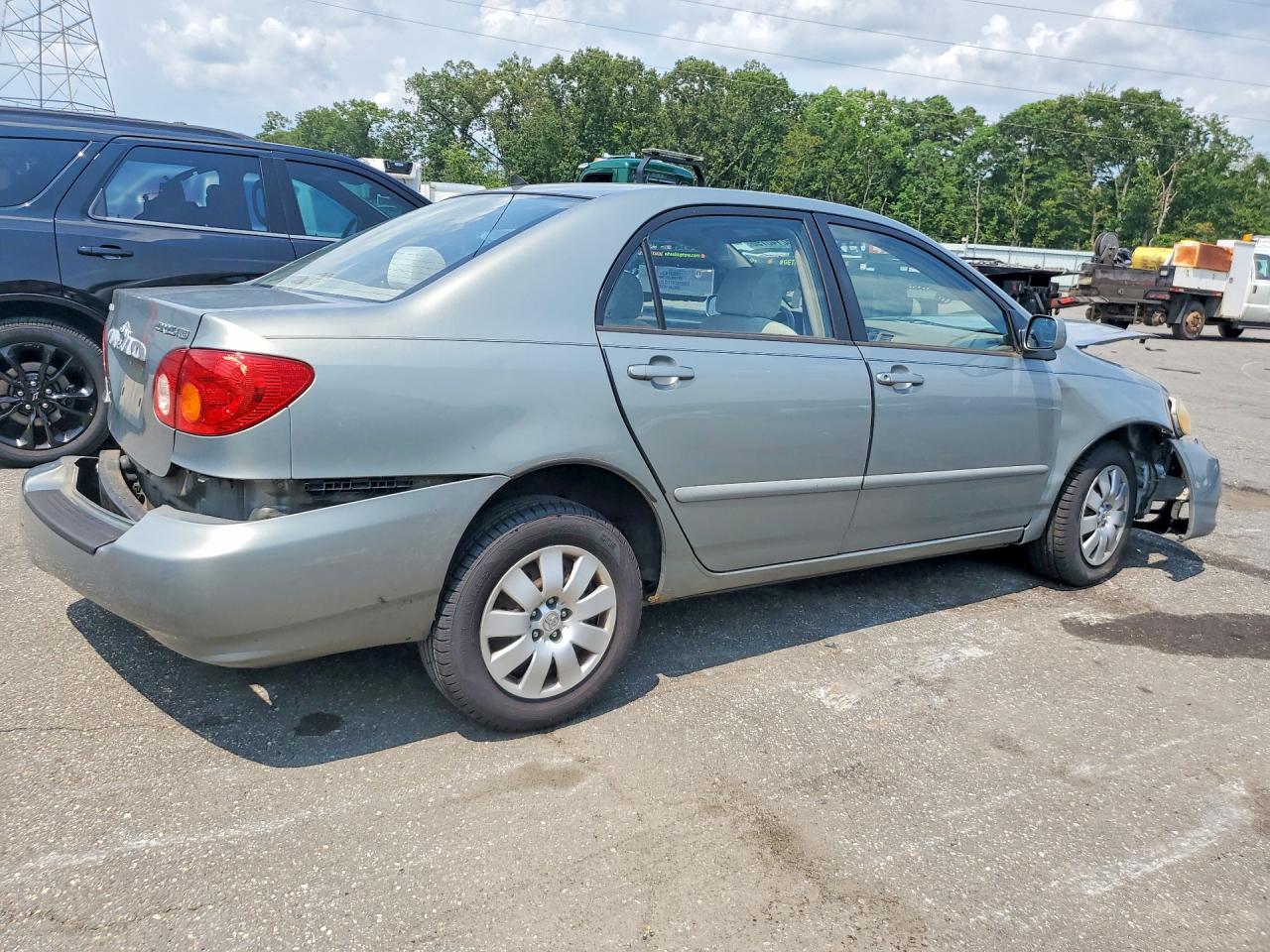 2004 Toyota Corolla Le Бирюзовый vin: 2T1BR32E74C270282