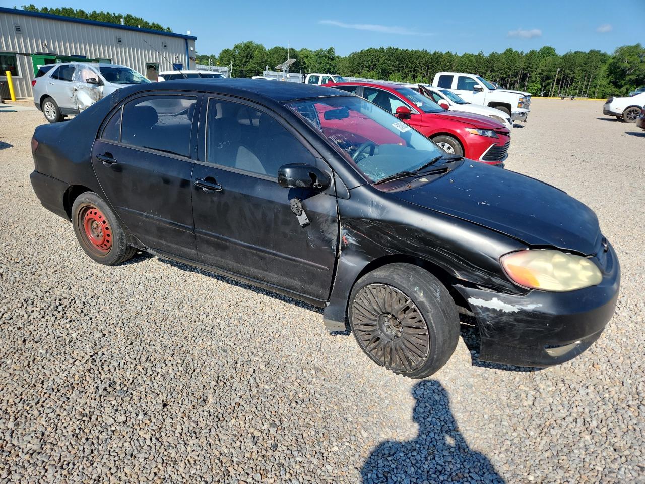 2004 Toyota Corolla Ce Black vin: 2T1BR32E74C289852