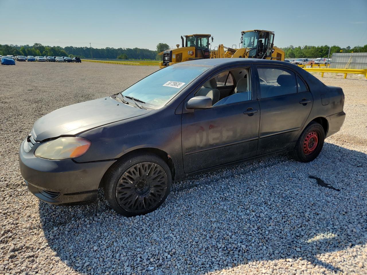 2004 Toyota Corolla Ce Black vin: 2T1BR32E74C289852