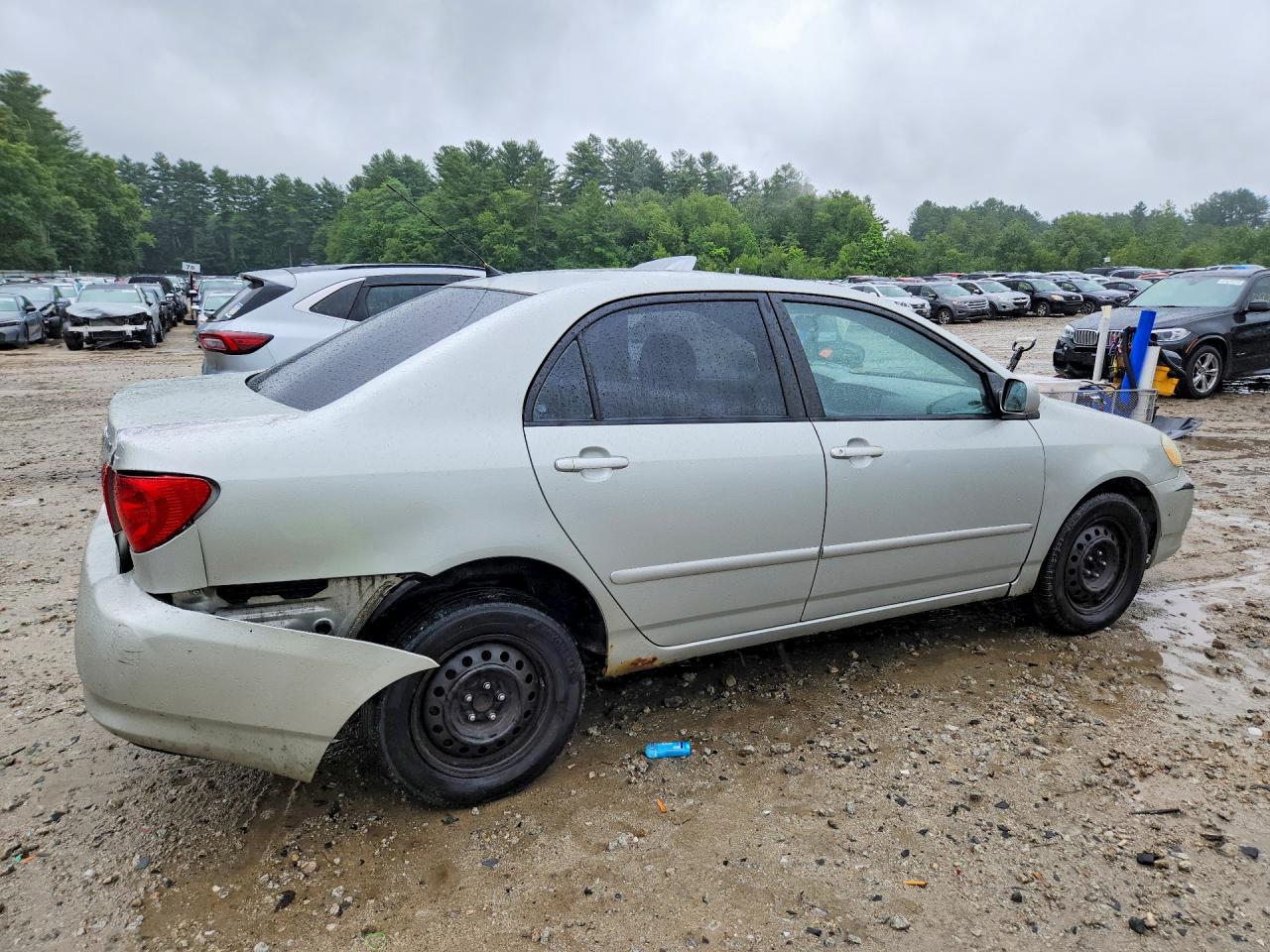 2004 Toyota Corolla Le Silver vin: 2T1BR32E74C299314