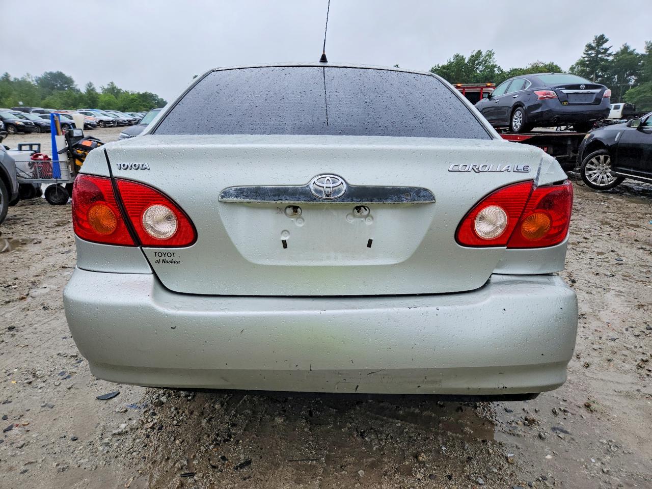 2004 Toyota Corolla Le Silver vin: 2T1BR32E74C299314