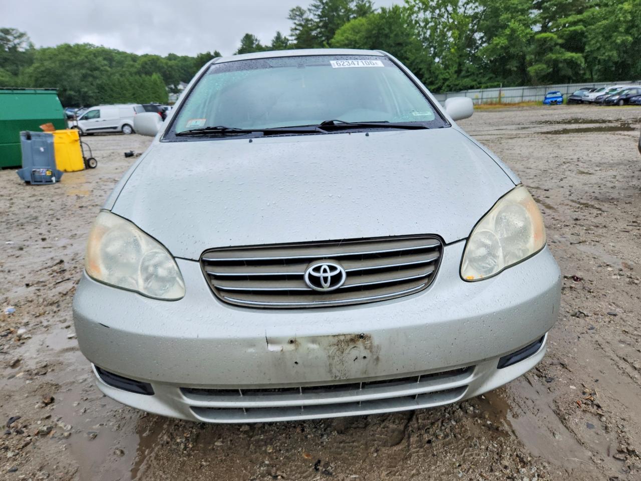 2004 Toyota Corolla Le Silver vin: 2T1BR32E74C299314