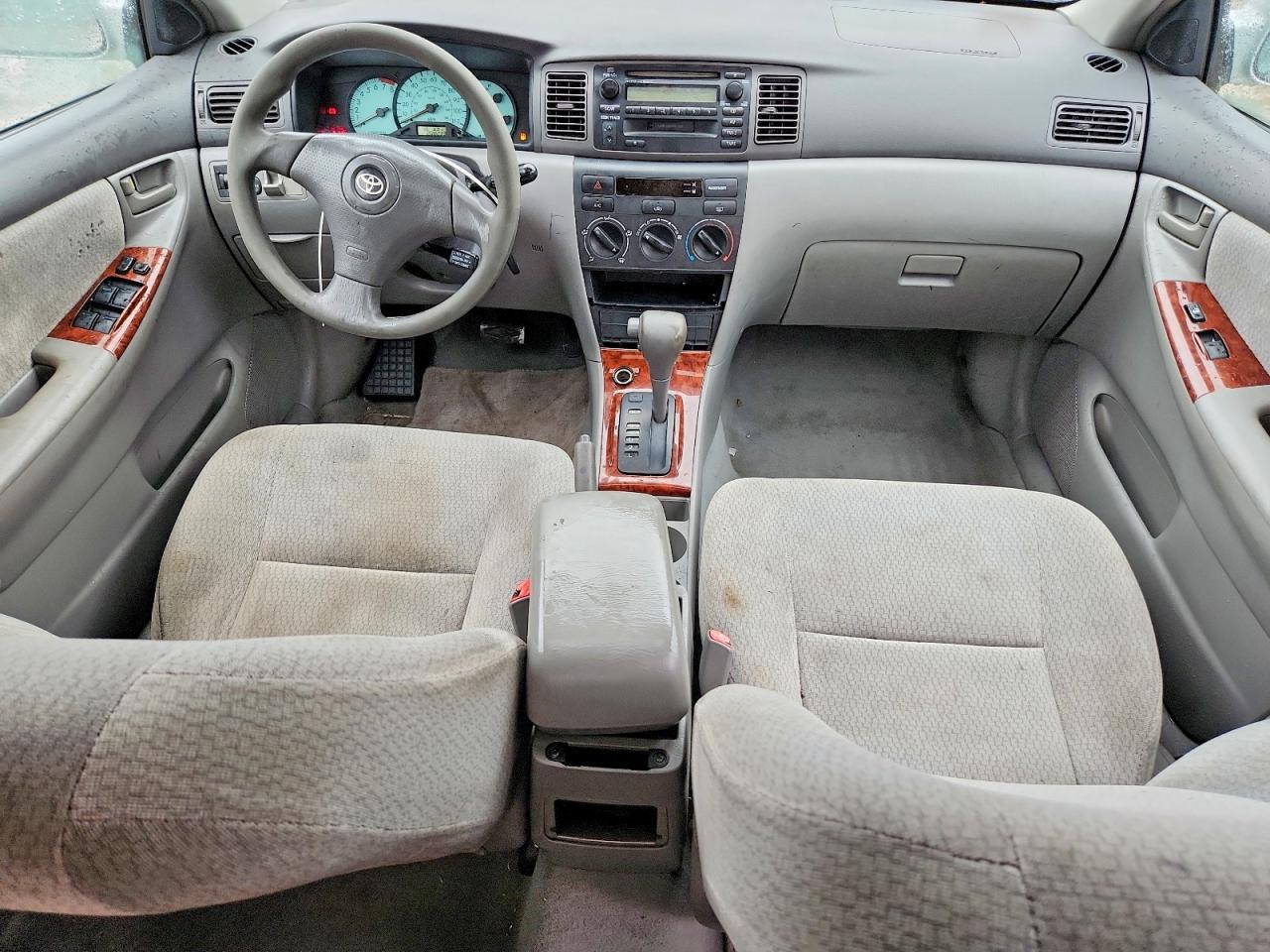 2004 Toyota Corolla Le Silver vin: 2T1BR32E74C299314