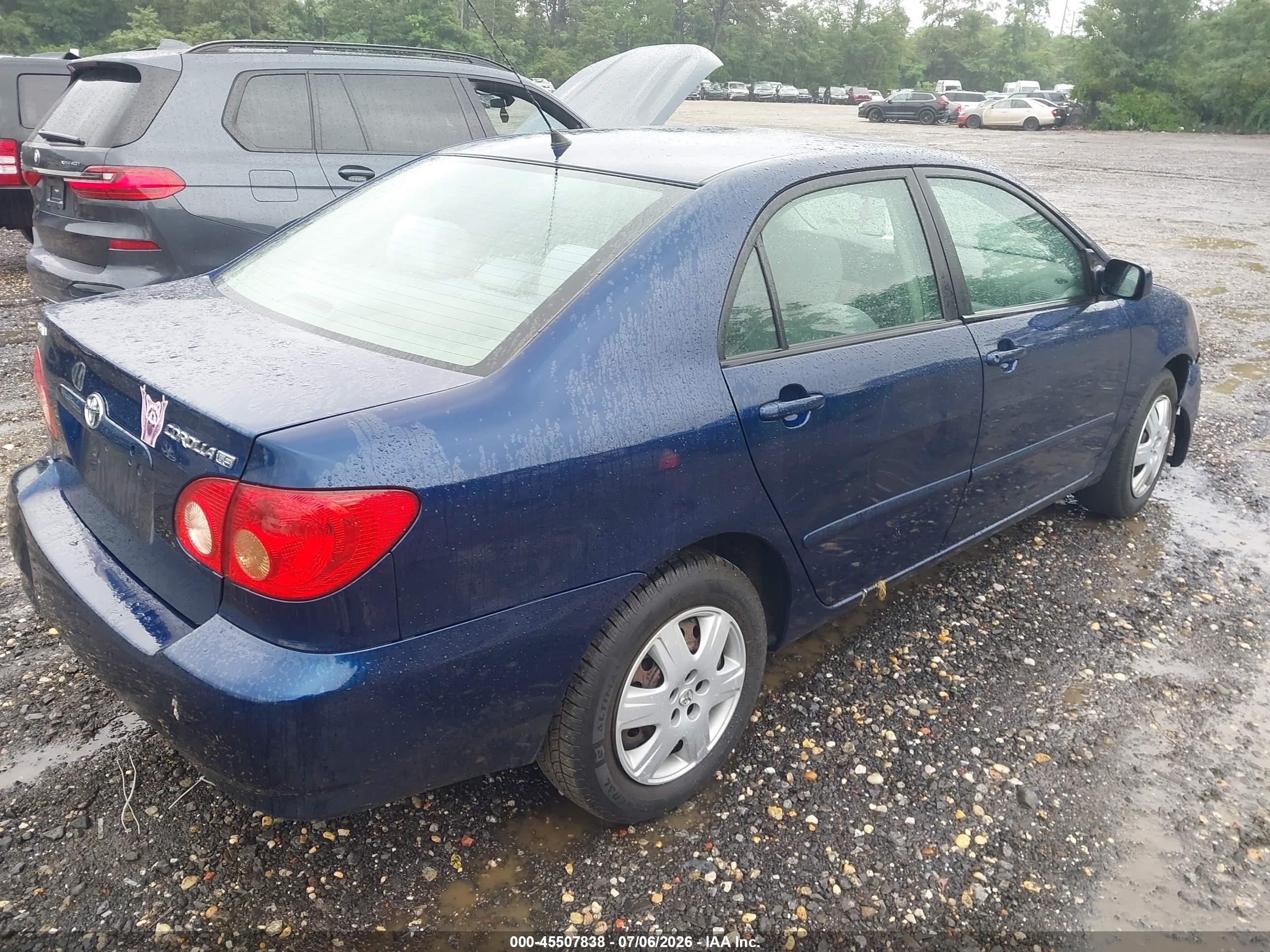 2005 Toyota Corolla Le Blue vin: 2T1BR32E75C344110