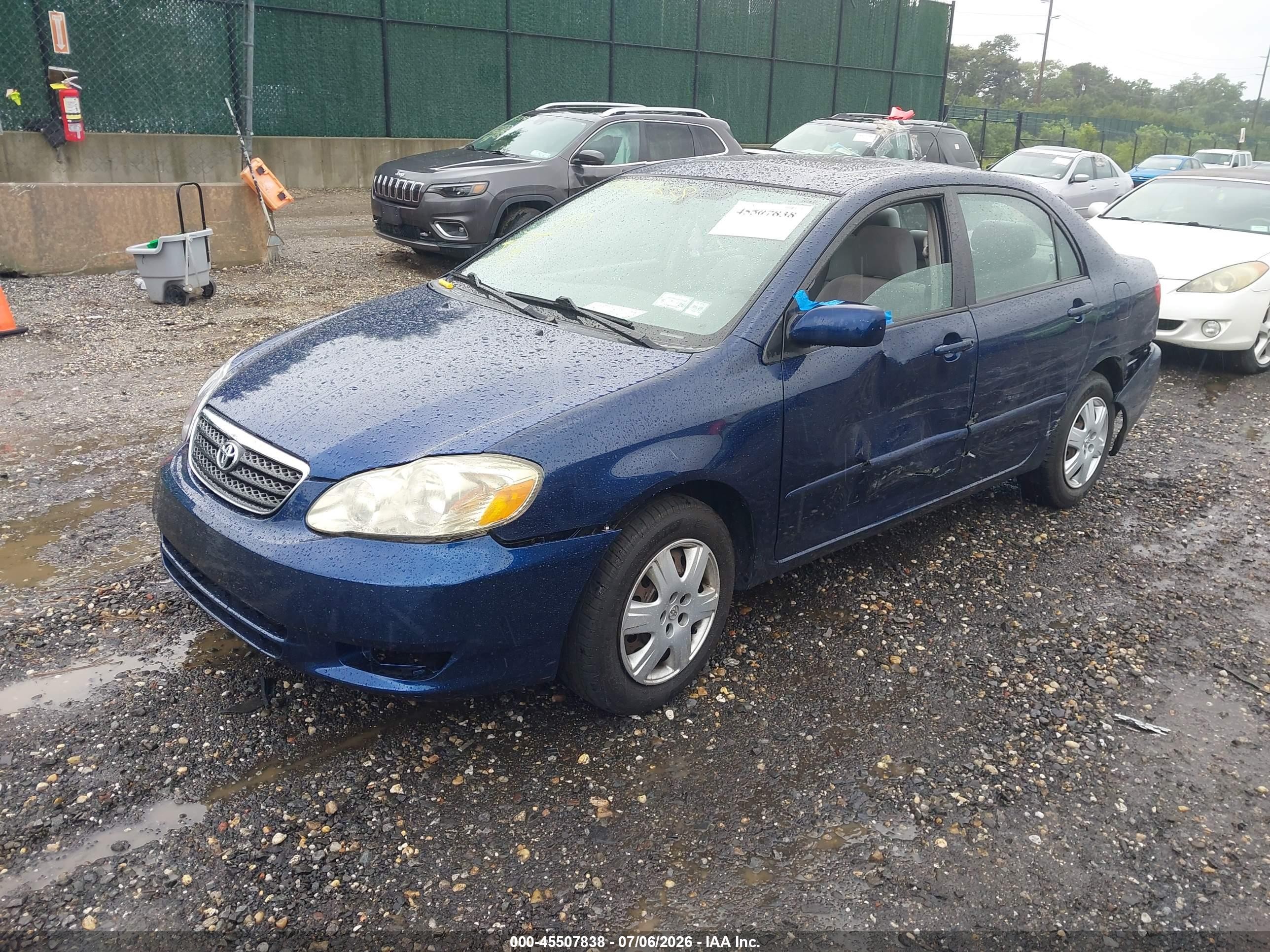2005 Toyota Corolla Le Blue vin: 2T1BR32E75C344110