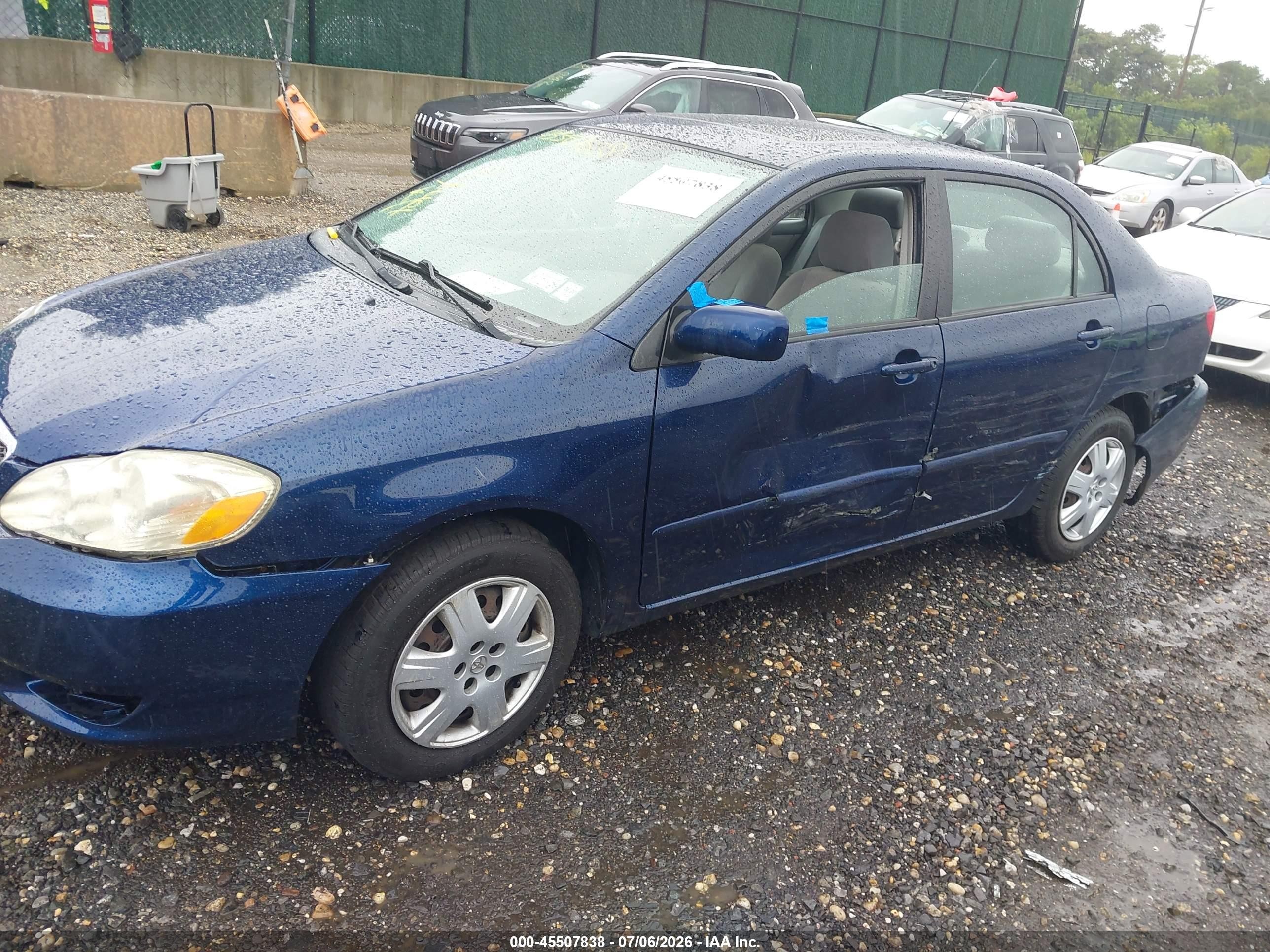 2005 Toyota Corolla Le Blue vin: 2T1BR32E75C344110