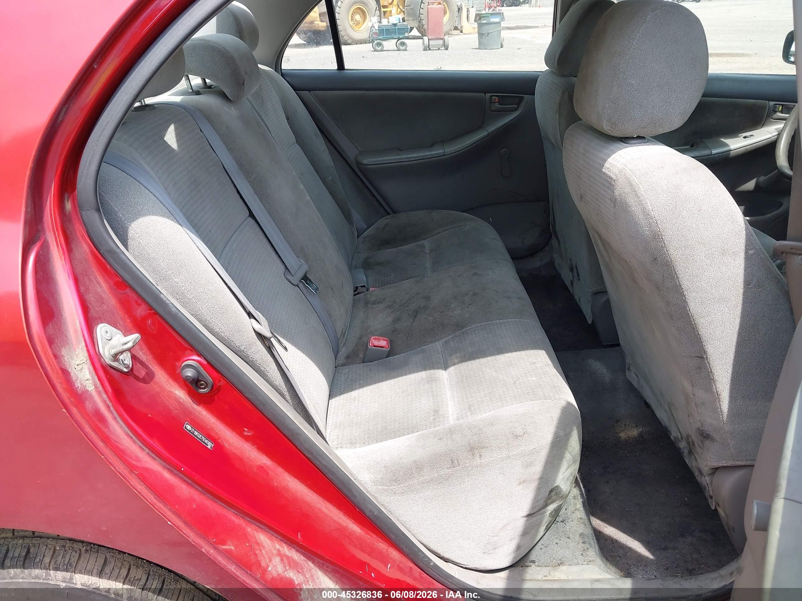 2005 Toyota Corolla Ce Orange vin: 2T1BR32E75C463601