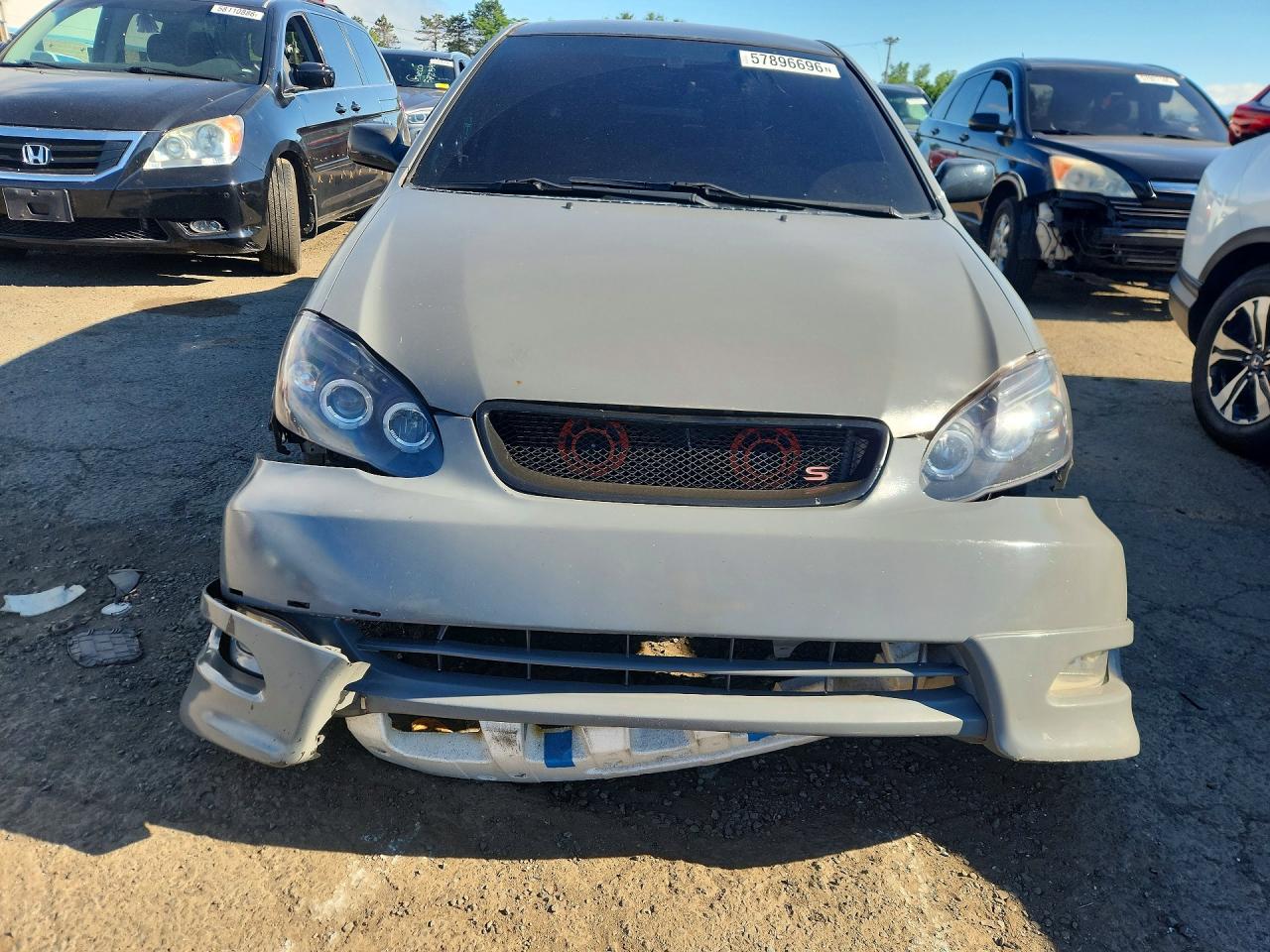 2005 Toyota Corolla S Gray vin: 2T1BR32E75C487915