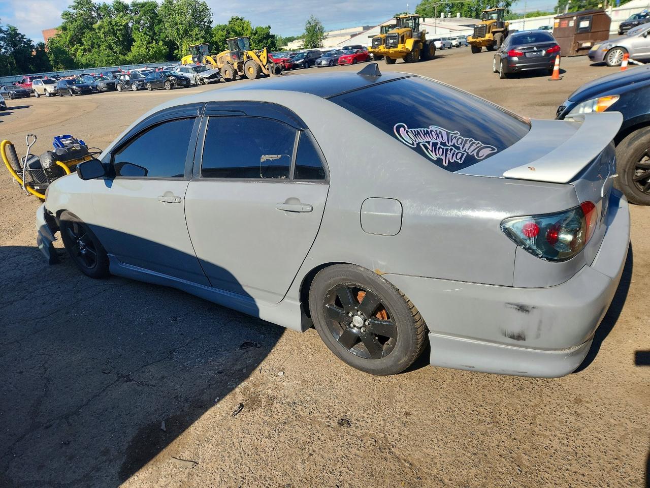 2005 Toyota Corolla S Gray vin: 2T1BR32E75C487915