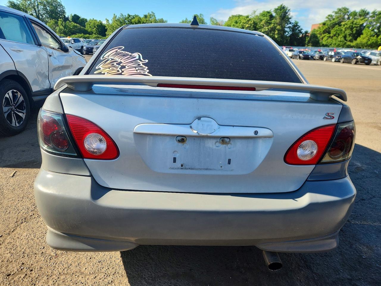 2005 Toyota Corolla S Gray vin: 2T1BR32E75C487915