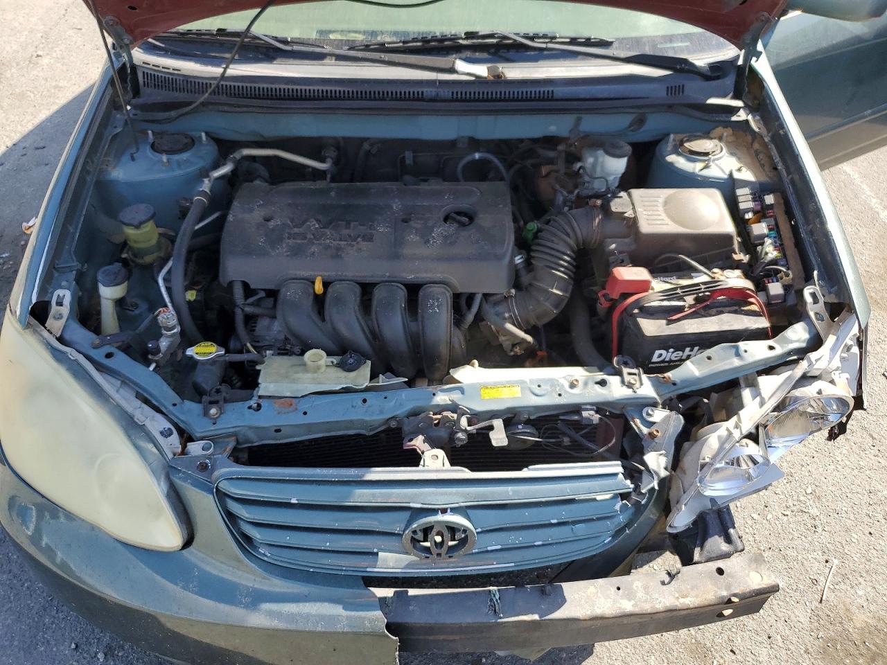 2005 Toyota Corolla Le Green vin: 2T1BR32E75C500047