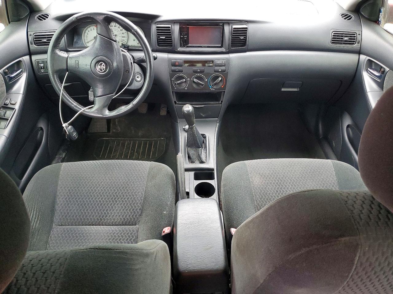 2005 Toyota Corolla S Maroon vin: 2T1BR32E75C556988