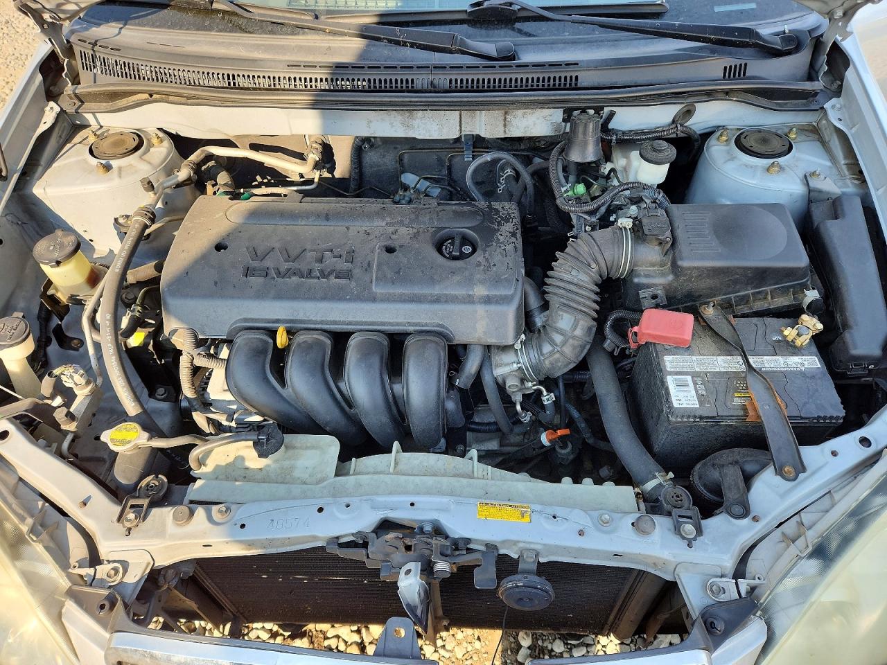 2005 Toyota Corolla Ce Silver vin: 2T1BR32E75C873993