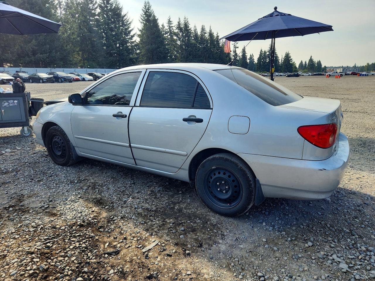 2005 Toyota Corolla Ce Silver vin: 2T1BR32E75C873993