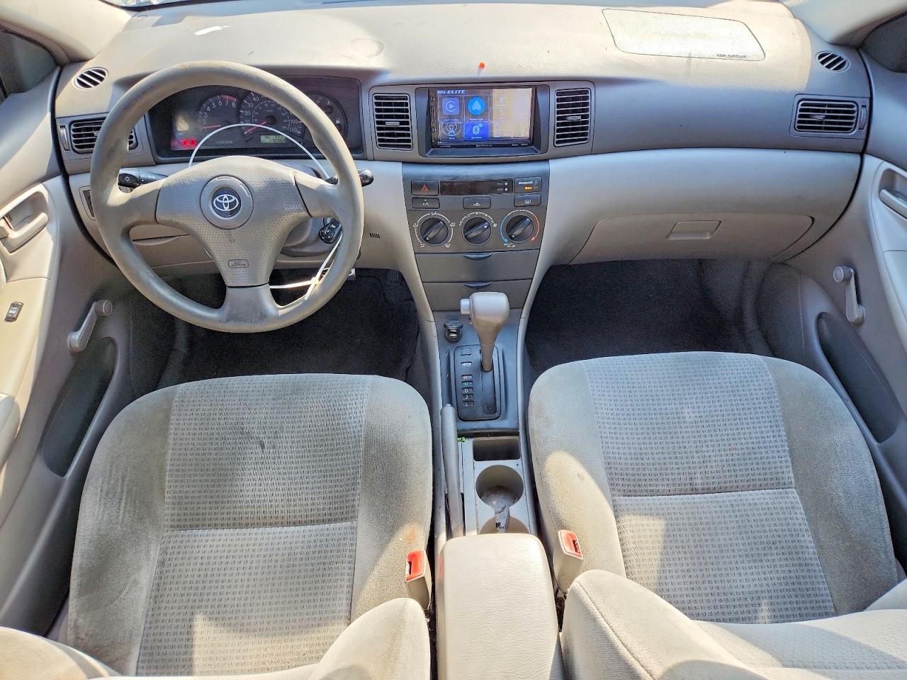 2005 Toyota Corolla Ce Silver vin: 2T1BR32E75C873993