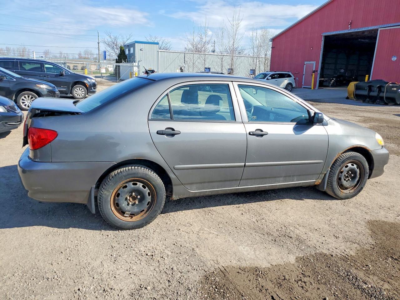 2006 Toyota Corolla Ce Gray vin: 2T1BR32E76C569693