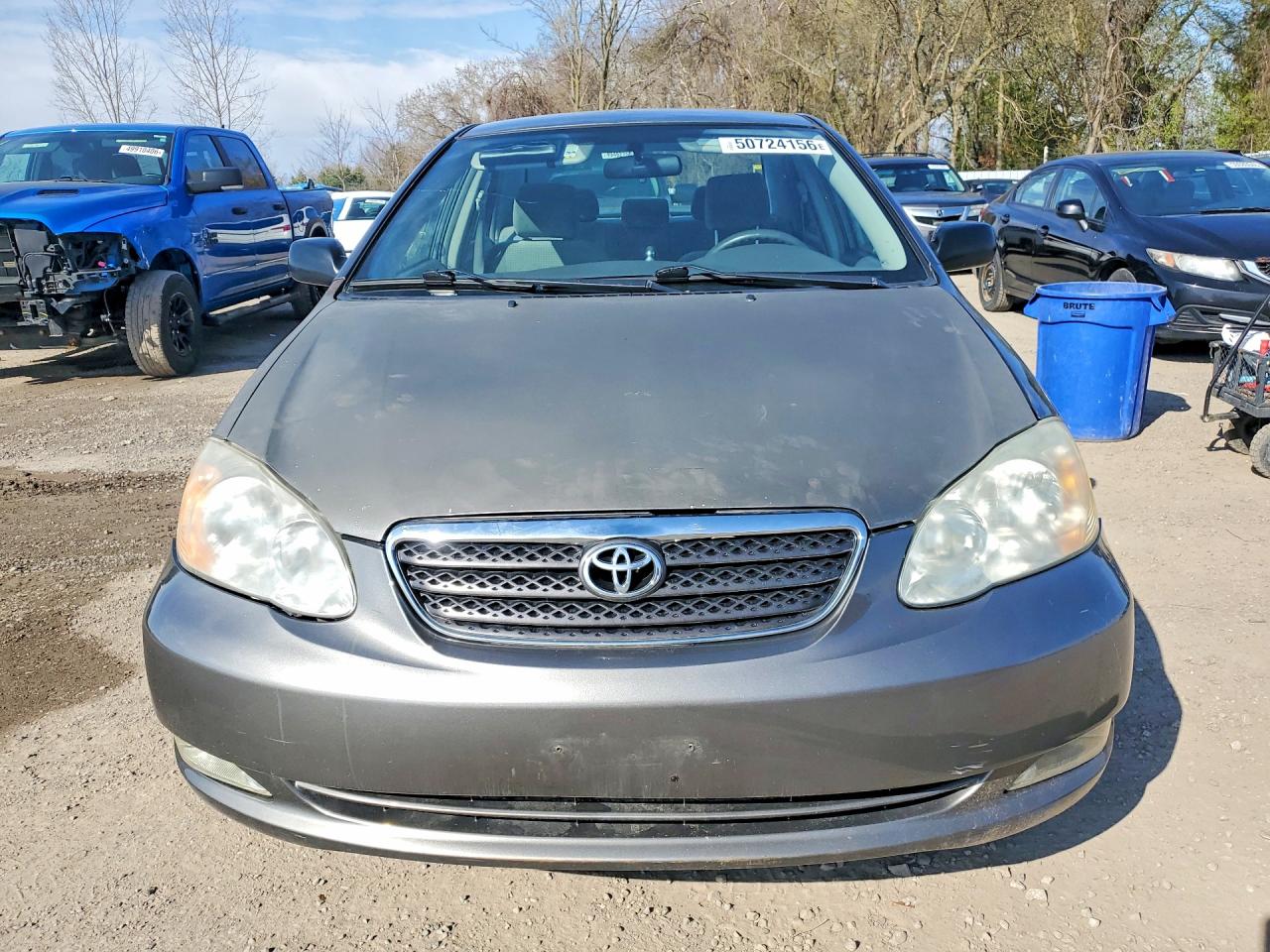 2006 Toyota Corolla Ce Gray vin: 2T1BR32E76C569693